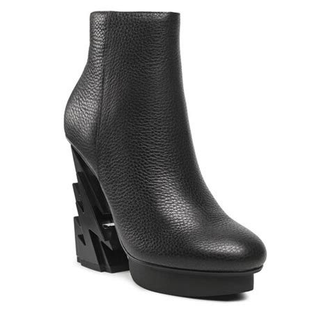 Botines United Nude Glam Bootie Black Zapatos Es