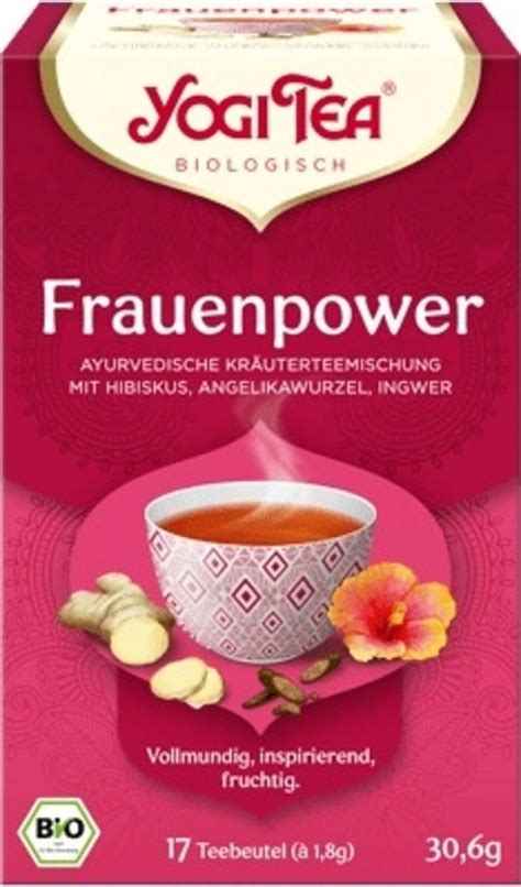 Frauen Power Tee Bio 30 60 G Yogi Tea VitalAbo