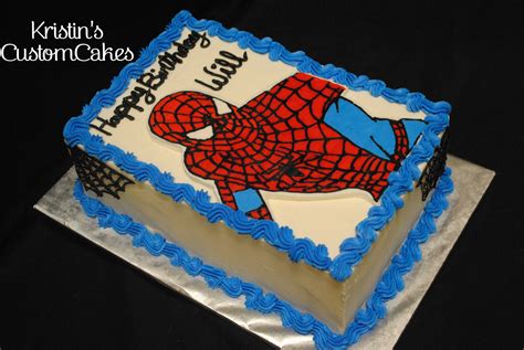 Spider Man Sheet Cake Printable Templates Free