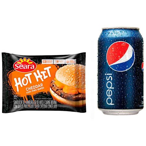 Kit Hot Hit Seara Cheddar G E Refrigerante Pepsi Lata Ml Refrigerante Magazine Luiza