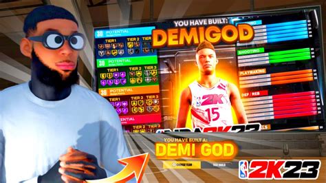 OVERPOWERED 69 Demigod Rebirth Build 94 Driving Dunk 90 3pt Shot 99