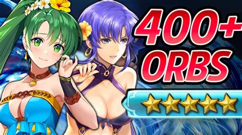 Fire Emblem Heroes 400 Orbs Summons Summer Lyn Ursula Lilina And Wolt Summer Refreshers