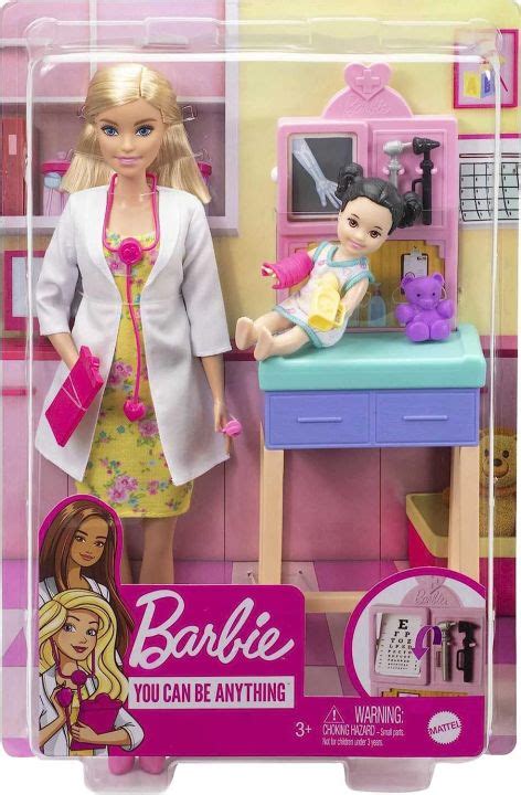 Barbie Pediatrician Playset Blonde Doll Daraz Pk
