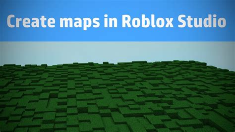 How To Make A Map Generator In Roblox Studio Youtube