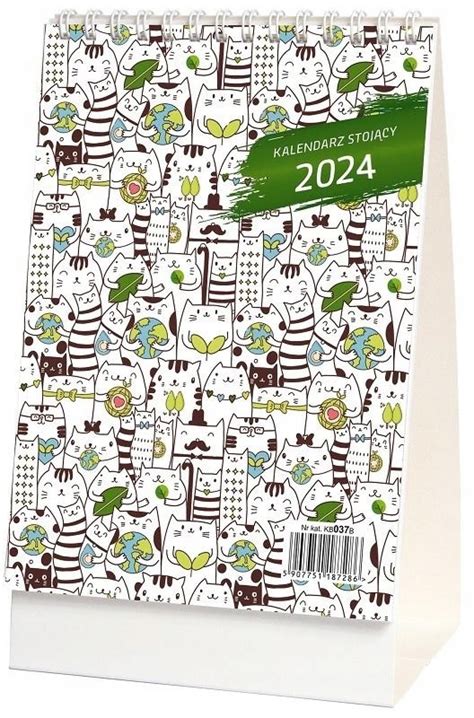 Kalendarz Biurkowy Na Biurko 2024 Stojący Pion 770 Zł Allegropl