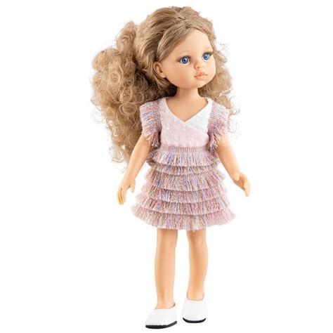 Paola Reina Doll Cm Las Amigas Mar A Jos In Pink Dress With