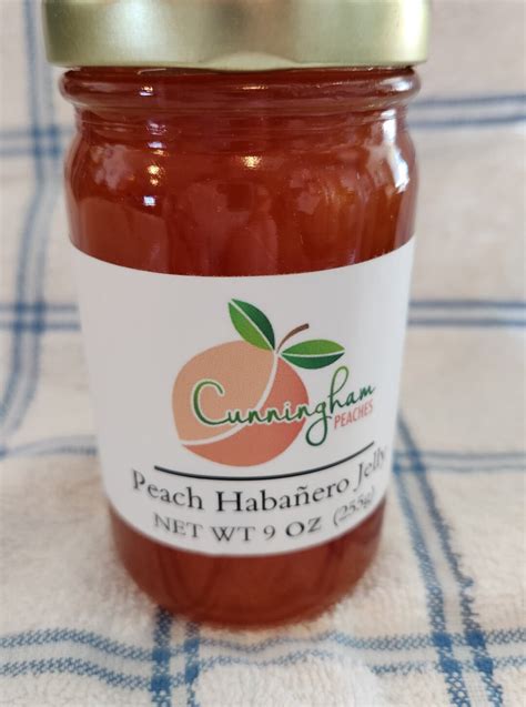 Peach Habanero Jam Etsy