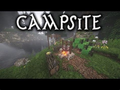 Minecraft: Campsite Ideas - YouTube | Campsite, Minecraft, Minecraft youtubers