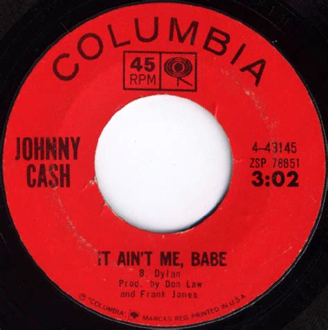 Johnny Cash It Ain T Me Babe Time And Time Again Releases Discogs