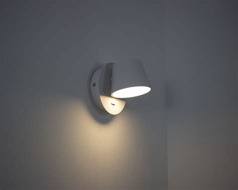 Lustre Arandela Meera Branco Led 3000k ML006W Bella IluminaMundo