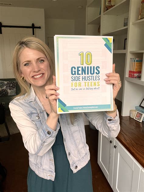 Crystal Side Hustle for Teens Photo | Money Saving Mom®