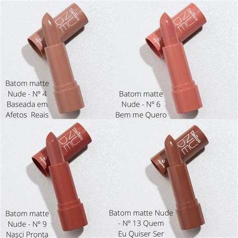 Batom Nude Vegano Dailus Vanasorella