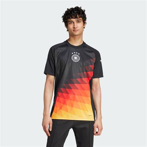Germany EURO 2024 Pre-Match Jersey - Black - Football Shirt Culture