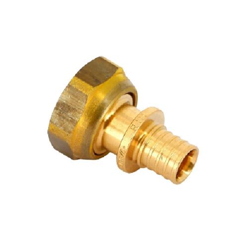 Муфта Rehau В 16х3/4 RX бронза с накидной гайкой надвижная 366076 ...