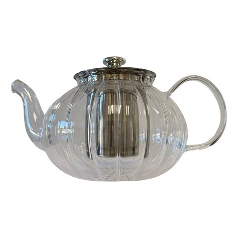 Teabloom Vienna Glass Teapot Loose Leaf Tea Market