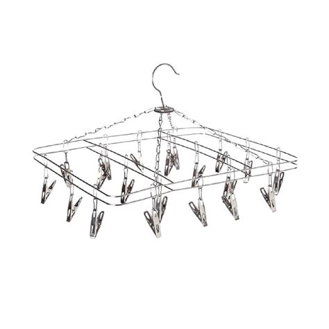 Varal Calcinha Lingerie Sutia Meia Cueca Prendedores Inox Shopee