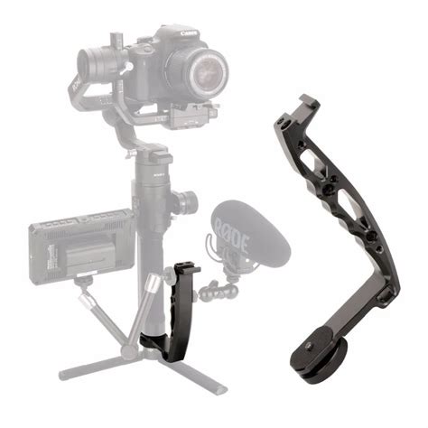 Buy Online Gimbal Accessories L Bracket Stand Handle Grip With Hot Shoe Screw For Zhiyun