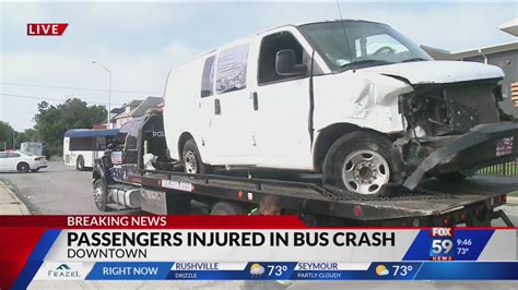 Passengers Injured In Indygo Bus Crash Fox 59