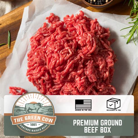 Premium Ground Beef Box | The Green Cow Beef | Dunning, NE