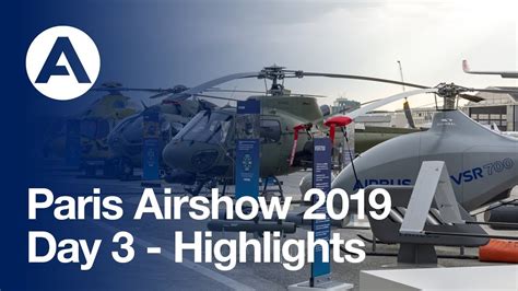 Paris Airshow 2019: Day 3 - Highlights - YouTube