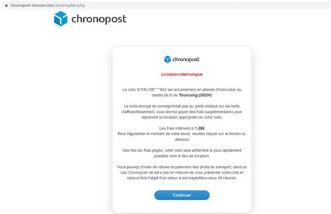 Sms Chronopost 4 Signalements 5 Commentaires