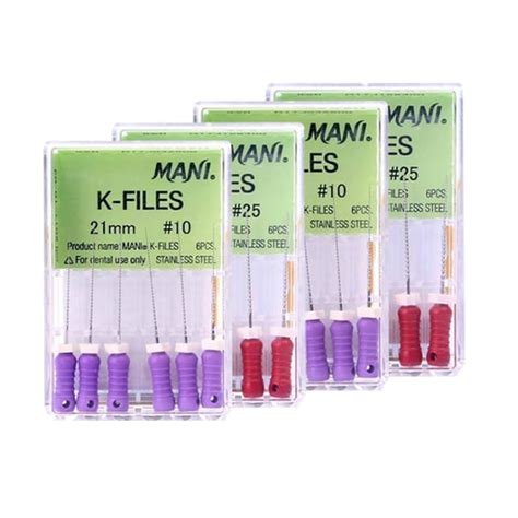 Mani Medium K Files Mm Pack