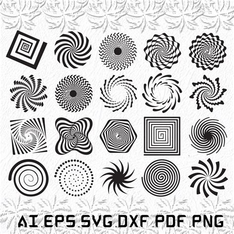 Swirl Svg Swirls Svg Black Svg Cool Pink Svg Ai Pdf Etsy