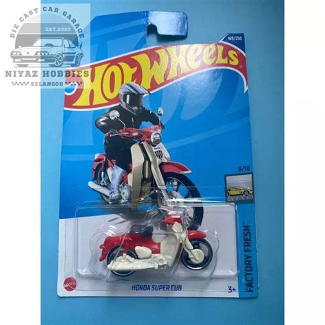 Hot Wheels Honda Super Cub Shopee Malaysia