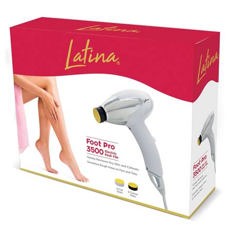 LATINA FOOT PRO 3500 ELECTRIC PEDI FILE Capricho Beauty Supply