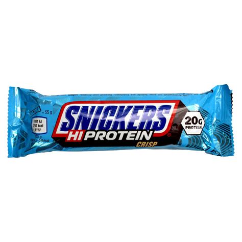 Купить snickers hi protein crisp 57 g / сникерс хай протеин крисп ...