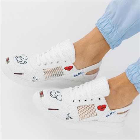 Ортопедические женские медицинские сабо — противоскользящие, удобные ...