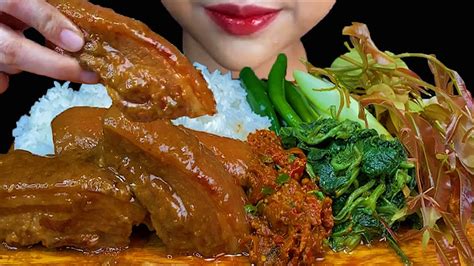 Pork Curry Spicy Tomato Curry Stir Fried Bottle Gourd Leaves Youtube