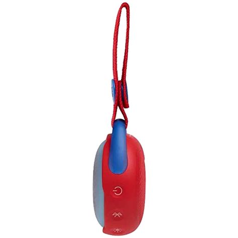 JBL JR POP - Caixa Acustica Portatil Bluetooth 4.2 - Red - Vermelho