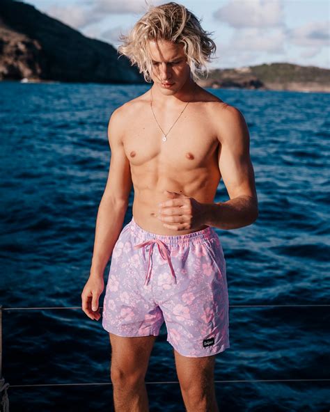 KULANI KINIS Hibiscus Haze Volley Swimsuit Flowers Bikini Village