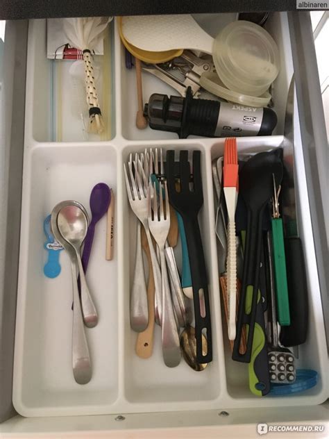 Лоток для столовых приборов IKEA 31x50 см - «Служит годами! Белый - не ...