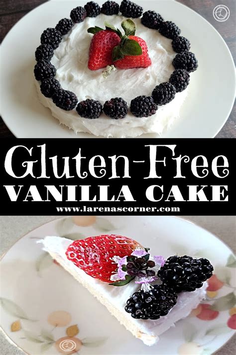 Gluten-Free Vanilla Cake Recipe a white classic from scratch flavorful cake