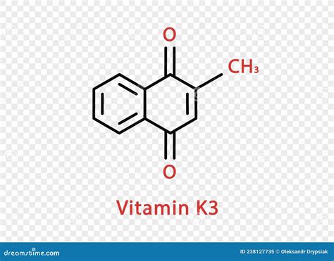 Vitamin K3 Chemical Formula Vitamin K3 Structural Chemical Formula