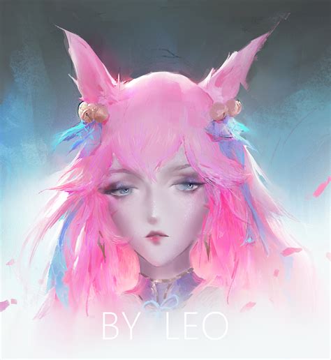 绽灵节·阿狸【同人作品】不想当画家的leo 站酷zcool