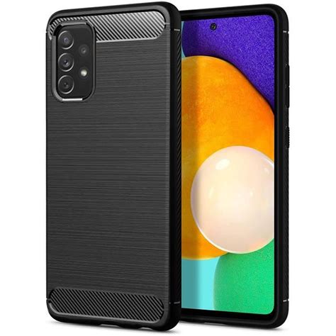 Coque Samsung Galaxy A52 4G 5G Samsung A52s Noir AURSTORE Housse