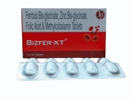 bizfer xt tablet pack size  tablets  strip  nagpur id