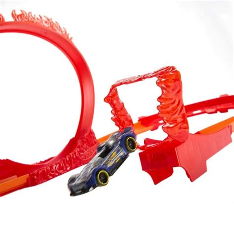 Mattel Hot Wheels Track Set Fire Themed Ultimate Set And 1 Car 16