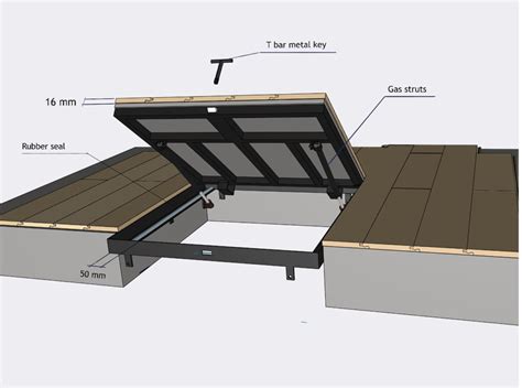 Floor Access Hatch Hidex