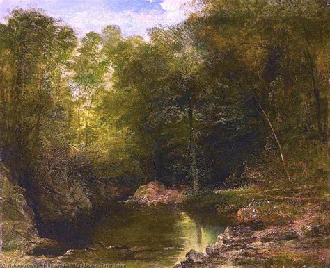 Paintings Reproductions Landscape, River Scene by John Gendall (1789 ...