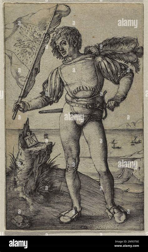 Le Standard Bearer Albrecht D Rer Allemand Le Porteur