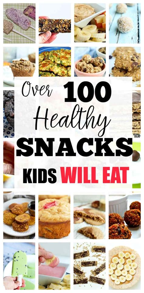 100+ Healthy Snack Ideas for Kids - Happy Healthy Mama