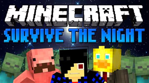 Survive The Night Minecraft Minigame Youtube