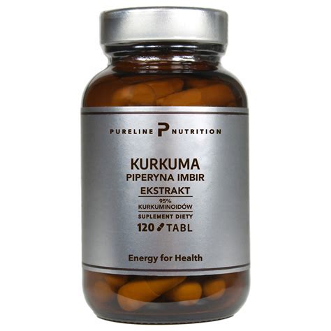 Kurkuma Piperyna Imbir Kurkumina Ekstrakt Z Pieprzu 120 Tabletek