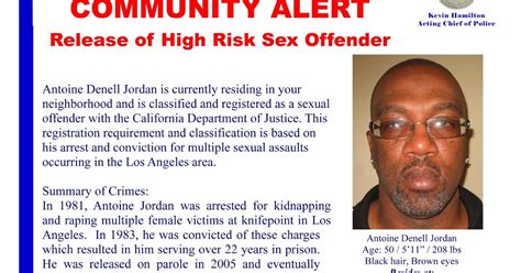 Greg Sebourn High Risk Sex Offender In Fullerton