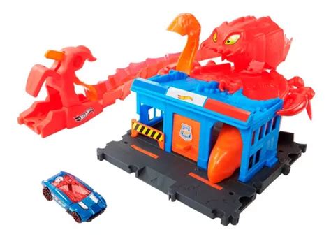 Hot Wheels City Pista Ataque Do Escorpião Flex Mattel R 263 em Mogi das Cruzes São Paulo