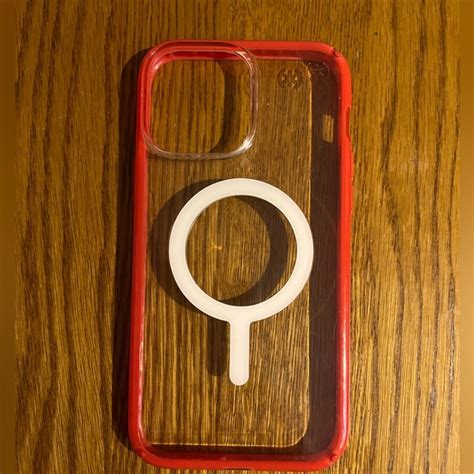 Speck Accessories Iphone 2 Pro Max Speck Red Bumper Magsafe Case Poshmark